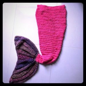 crochet mermaid tail blanket